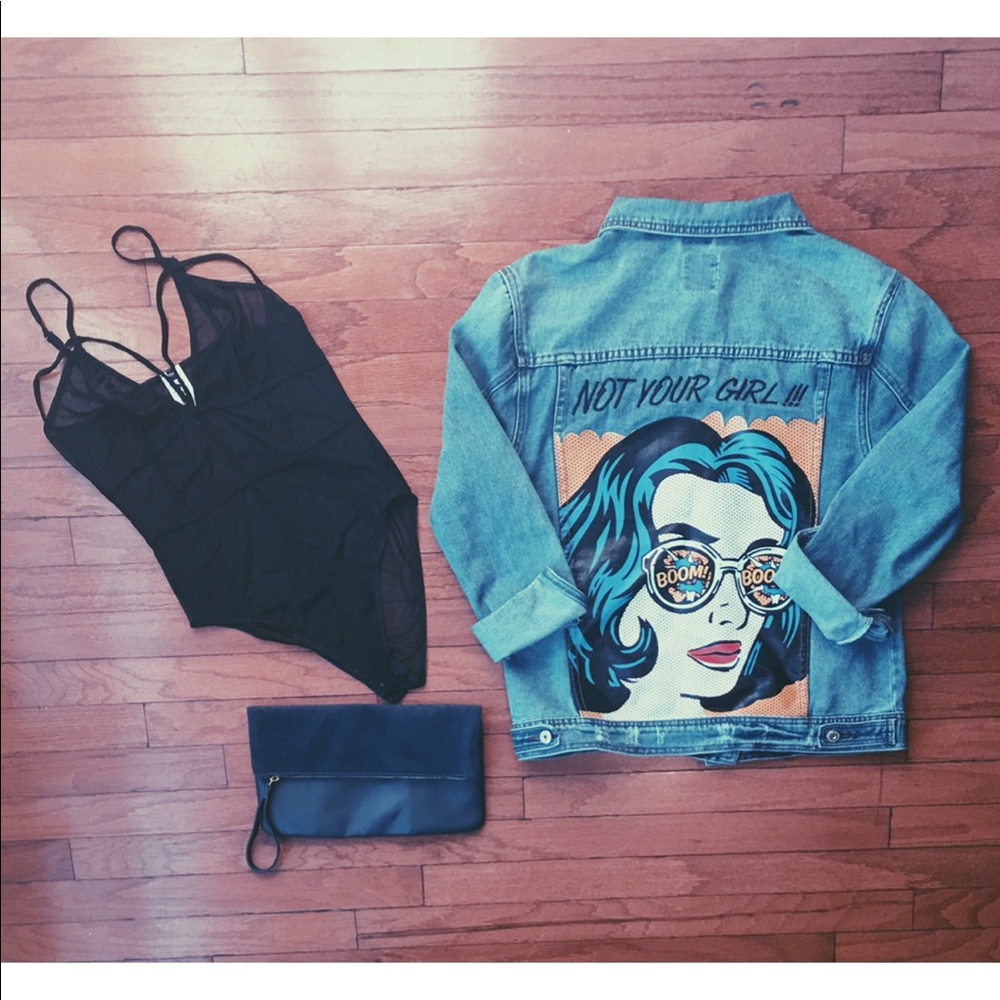 Savage Black Body Suit